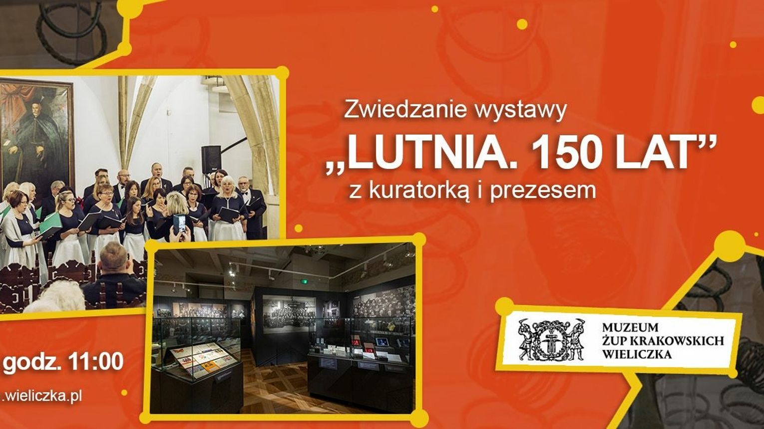 Zwiedzanie wystawy Lutnia 150 lat z kuratorką i prezesem