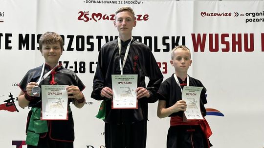 15 MEDALI w XXIX Otwartych Mistrzostwach Polski Kung Fu Wu Shu