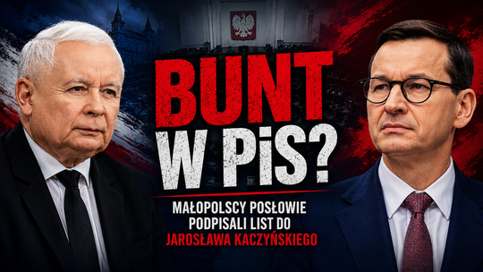 Bunt w PiS? Małopolscy parlamentarzyści, w tym Wiesław Krajewski, podpisali list do Jarosława Kaczyńskiego