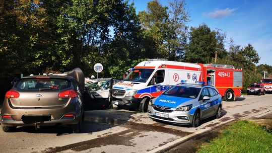 Cztery osoby ranne w wypadku w Rajbrocie. Lądował śmigłowiec LPR