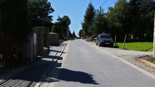 Dobiegają końca prace związane z przebudową ulicy Pasternik w Wieliczce