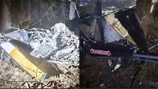 Dwie osoby zginęły w wypadku śmigłowca pod Rzeszowem