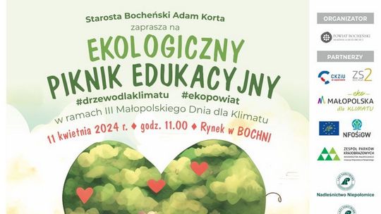 Ekologiczny Piknik Edukacyjny na bocheńskim Rynku