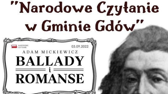 Gdów. Narodowe Czytanie w naszej gminie zakończone