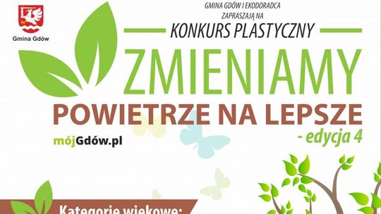 Gsów. Konkurs plastyczny pn. „Zmieniamy powietrze na lepsze”