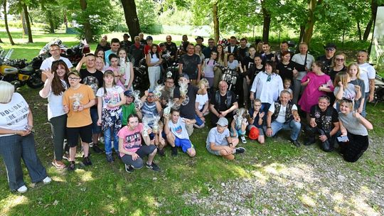 II Motocyklowy Dzień Dziecka nad Rabą