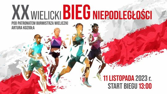 Jubileuszowa edycja Wielickiego Biegu Niepodległości