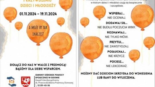 Kampania pomarańczowej wstążki- "A może by tak inaczej?"