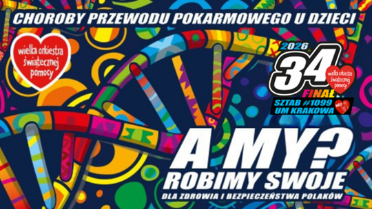 Kraków zagra z WOŚP po raz kolejny Kraków zagra z WOŚP po raz kolejny