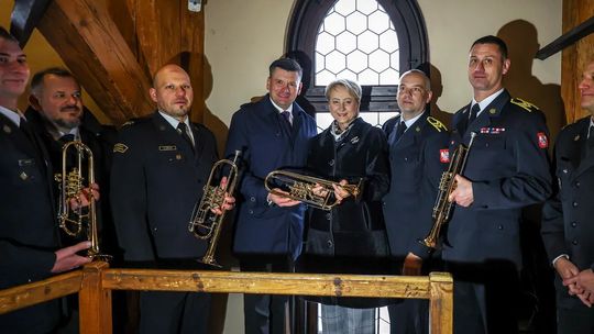 Krakowscy hejnaliści już z nowymi trąbkami!