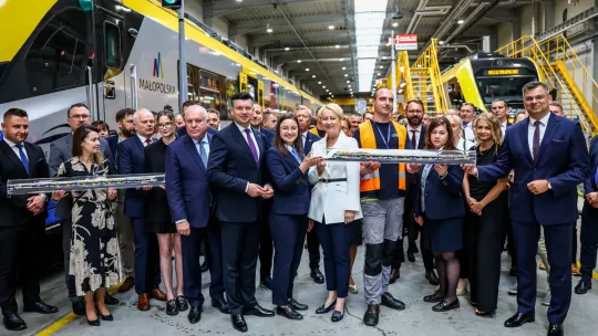 Małopolska odbiera nowe pociągi