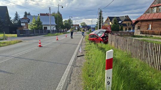 Nie żyje 10-letnie dziecko. Tragiczny wypadek na DK49 w Białce Tatrzańskiej