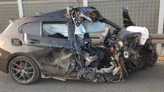 Nie żyje jedna osoba po wypadku na autostradzie A4 na wysokości Targowiska