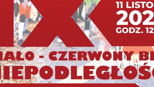 Niepołomice. IX Biało-Czerwony Bieg Niepodległości