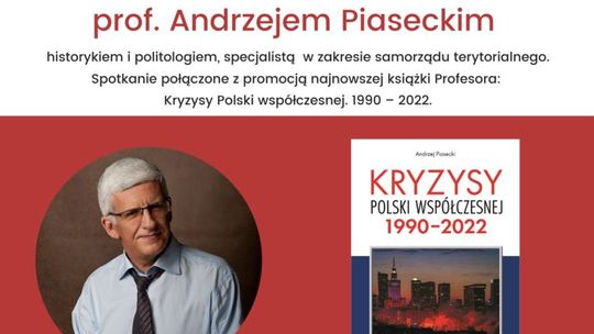 Niepołomice. Spotkanie autorskie z prof. Andrzejem Piaseckim