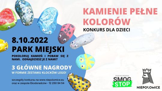 Niepołomice. Weź udział w konkursie Kamienie pełne kolorów