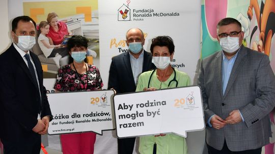Nowe łóżka dla rodziców małych pacjentów Szpitala Powiatowego w Bochni
