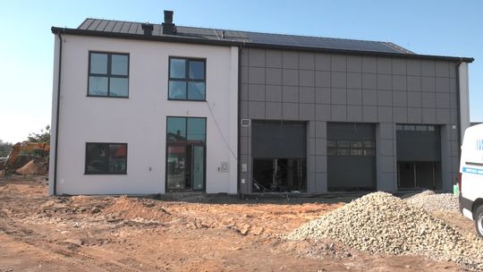 Nowoczesna strażnica w Mikluszowicach - budowa nowej remizy na ostatniej prostej Nowoczesna strażnica w Mikluszowicach - budowa nowej remizy na ostatniej prostej