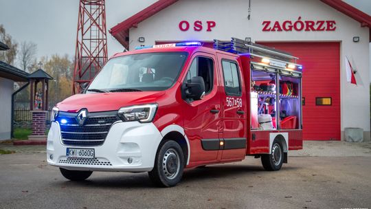 Nowy pojazd ratowniczo-gaśniczy w OSP Zagórze