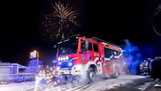 Nowy samochód ratowniczo gaśniczy dla OSP Gorzków