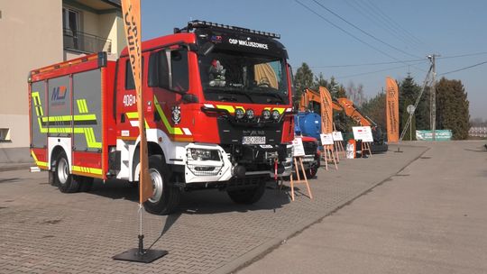 Nowy sprzęt dla służb w Gminie Drwinia. Ponad 3 mln zł na bezpieczeństwo mieszkańców