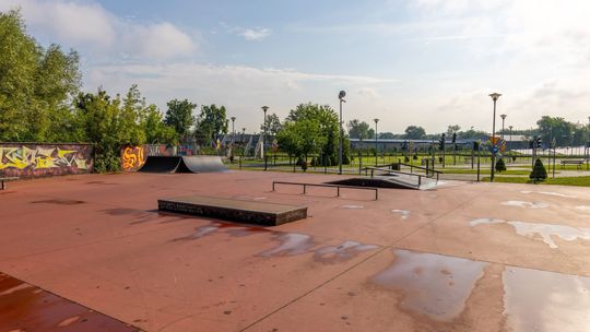 Odnowiony skatepark przy ul. Jedynaka w Wieliczce już dostępny dla mieszkańców