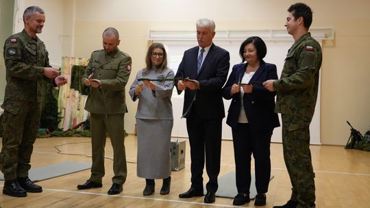 Otwarcie wirtualnej strzelnicy w Kłaju Otwarcie wirtualnej strzelnicy w Kłaju