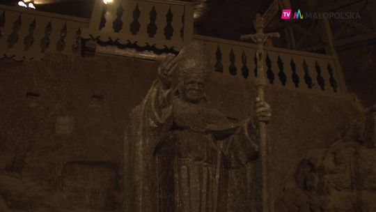 Papieskie ślady w Kopalni Soli w Wieliczce
