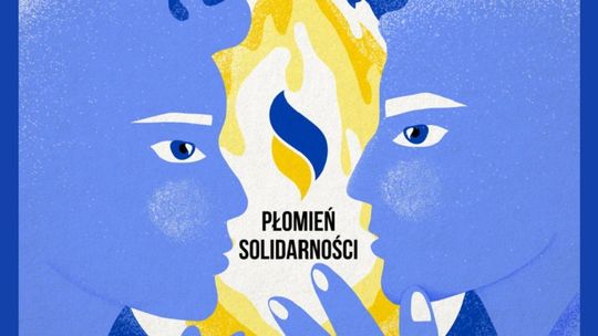 Niepołomice. Płomień Solidarności z Ukrainą