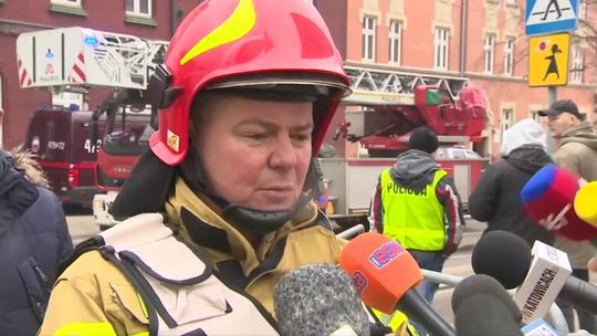 Po wybuchu gazu zawalił się budynek mieszkalny w Katowicach. Ewakuowano 7 osób, trwają poszukiwania jednej lub dwóch