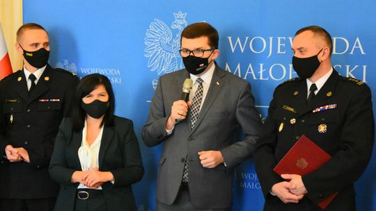 Podpisano umowę na budowę strażnicy Komendy Powiatowej Państwowej Straży Pożarnej w Wieliczce