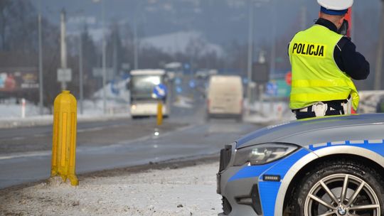 Podsumowanie działań „Bezpieczne Ferie 2023” na małopolskich drogach
