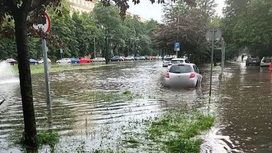 Ponad 230 interwencji po burzach w Małopolsce. Najtrudniejsza sytuacja w Krakowie