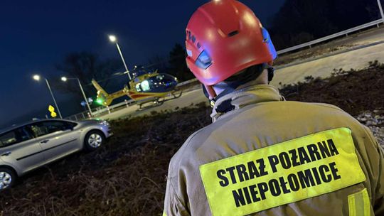 Postawa godna munduru – druhowie z Ochotnicza Straż Pożarna Podłęże ratują życie poza służbą