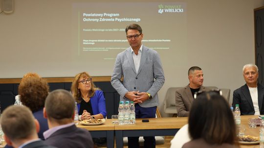 Powiat Wielicki przygotuje program ochrony zdrowia psychicznego na lata 2027–2030