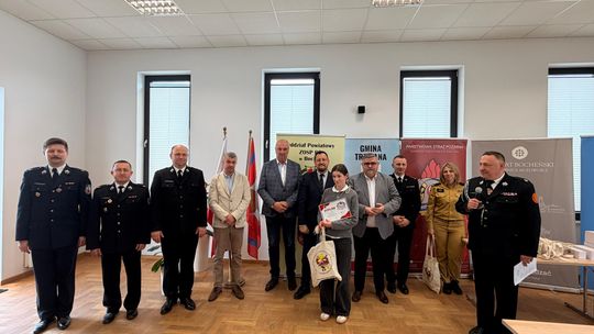 Powiatowy etap OTWP w Trzcianie. Młodzież sprawdziła wiedzę pożarniczą