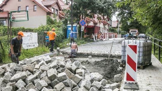 Przebudowa ulicy Szpitalnej w Wieliczce