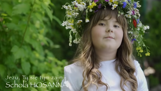 Schola Hosanna z premierą teledysku „Jezu, Ty się tym zajmij”. Muzyczne świadectwo wiary, nadziei i zawierzenia