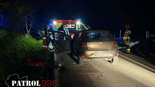 Śmiertelne potrącenie w powiecie krakowskim. Droga była zablokowana