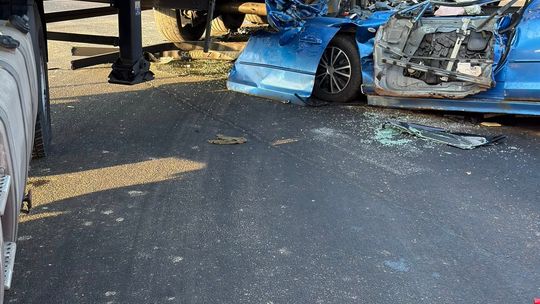 Śmiertelny wypadek przy granicy ze Słowacją