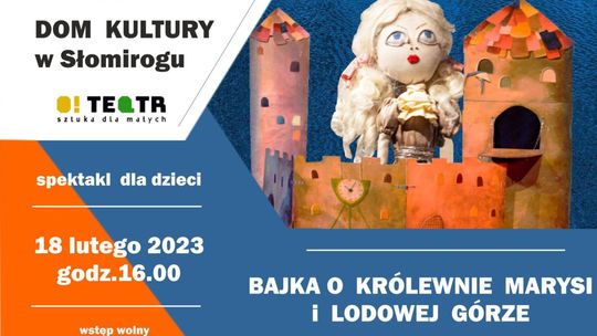Spektakl dla dzieci w Domu Kultury w Słomirogu