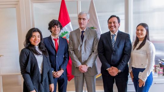 Spotkanie Burmistrza Wieliczki z Ambasadorem Peru