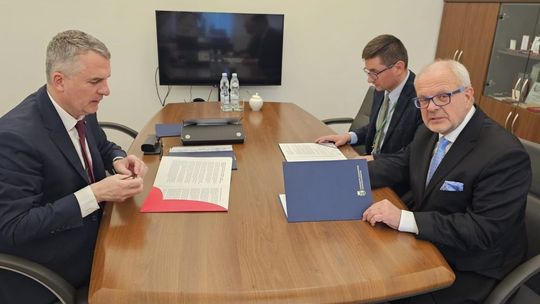 Spotkanie Burmistrza Wieliczki z Zarządem Kopalni Soli