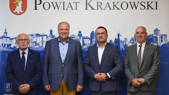 Spotkanie starostów partnerskich powiatów: wielickiego, monachijskiego oraz krakowskiego