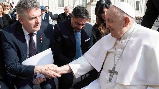 Wieliczka. Środowa audiencja u Ojca Świętego Franciszka