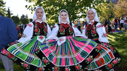Święto folkloru na święcie plonów w gminie Biskupice