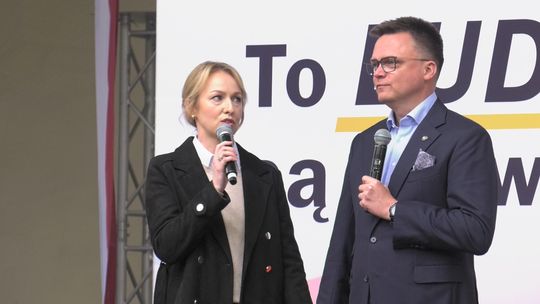 Szymon Hołownia spotkał się z wyborcami w Tarnowie Szymon Hołownia spotkał się z wyborcami w Tarnowie