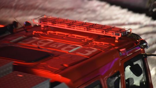 Tragiczny pożar w Małopolsce. Nie żyje mężczyzna