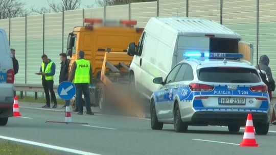 Tragiczny wypadek na S7 w woj. warmińsko-mazurskim. Samochód ciężarowy potrącił operatora lawety