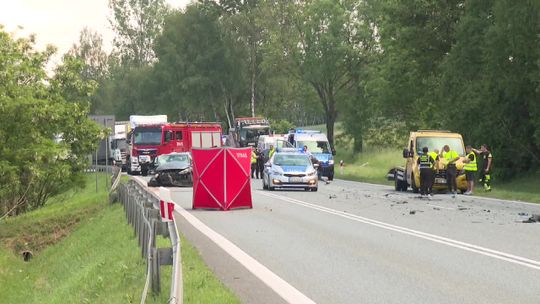 Tragiczny wypadek w Gotkowicach w Małopolsce. Nie żyje ojciec i jego 1,5-roczny syn